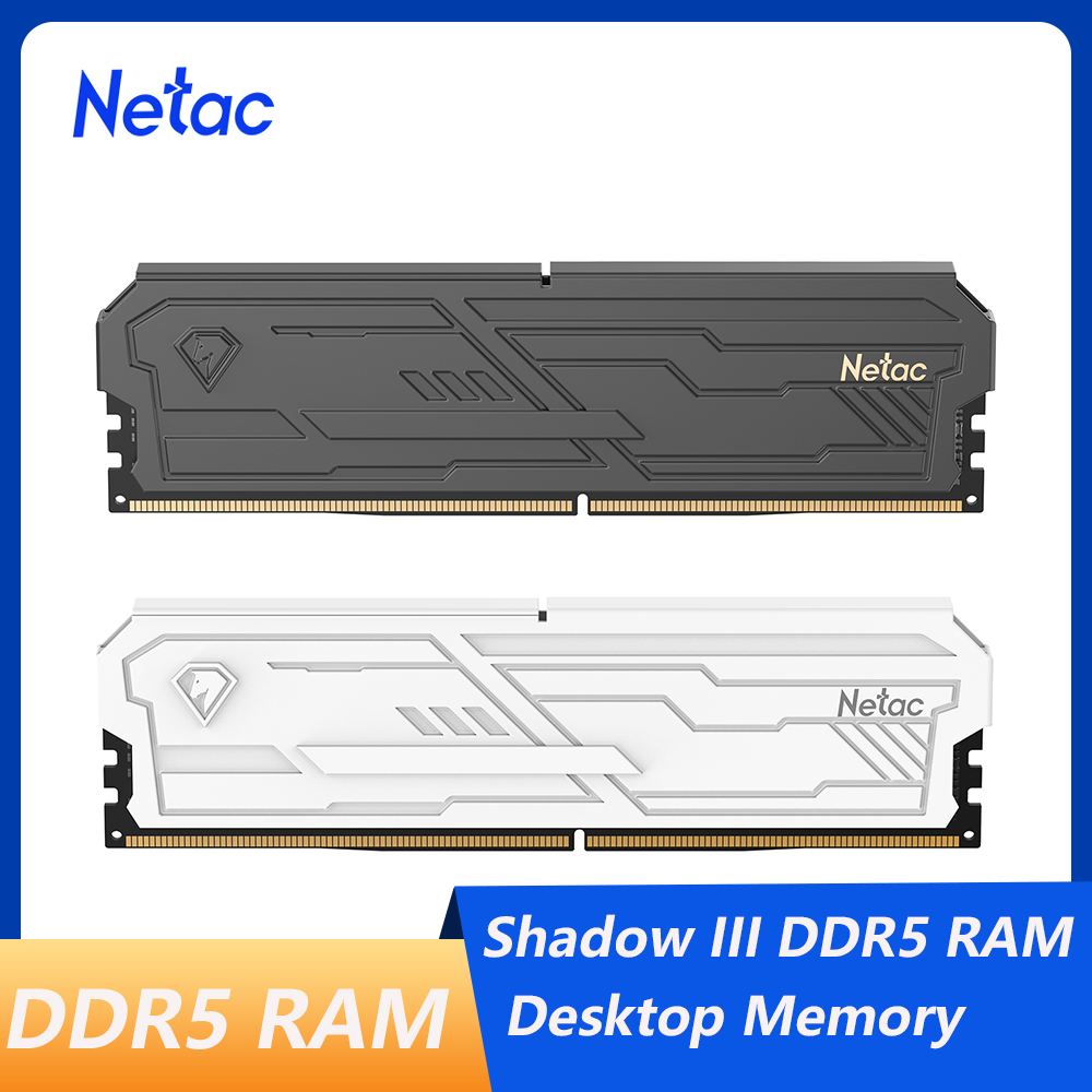 Ddr5 6000Mhz - Memori RAM Netac DDR5 32GB(16Gx2) Memoria