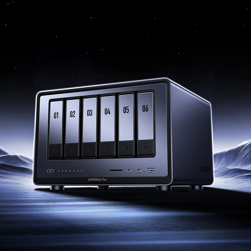 Ddr5 8Gb - DXP6800 Pro NAS Desktop 6-Bay, CPU