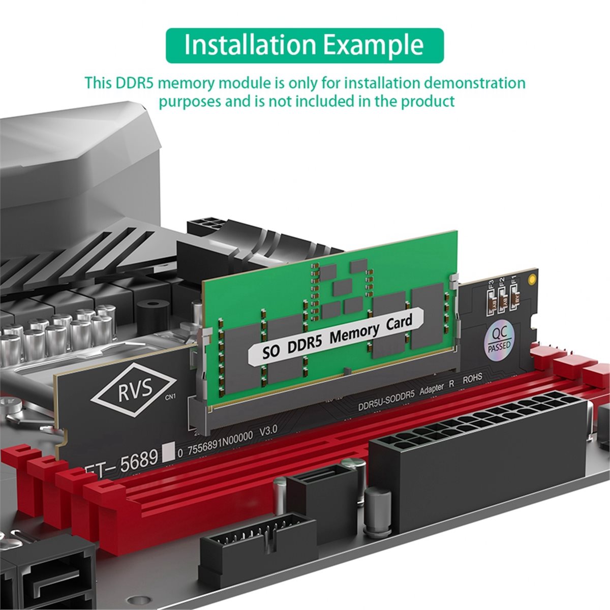 Ddr5 Laptop Ram - DT1461~Kartu Adaptor Memori Laptop DDR5 ke