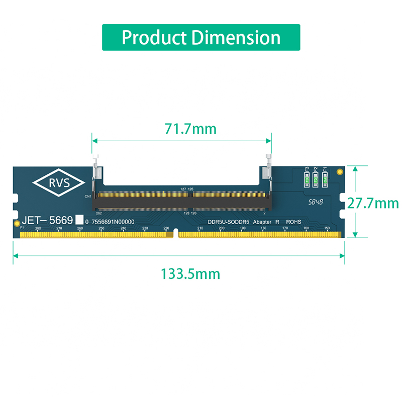 Adaptor Kartu Riser Memori Lap - Ddr5 Laptop Ram ulasan dan harga