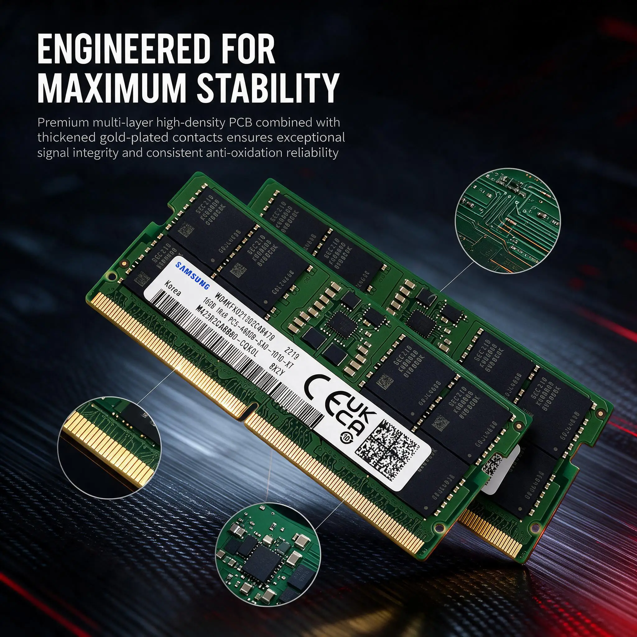 RAM SAMSUNG DDR5 SODIMM 8GB 8G - Ddr5 8Gb ulasan dan harga