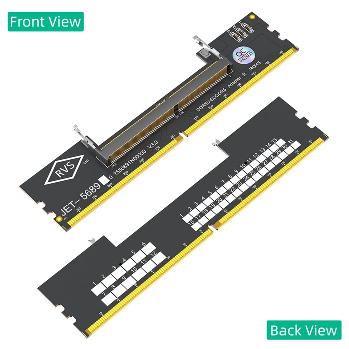 DT1461~Kartu Adaptor Memori La - Ddr5 Laptop Ram ulasan dan harga