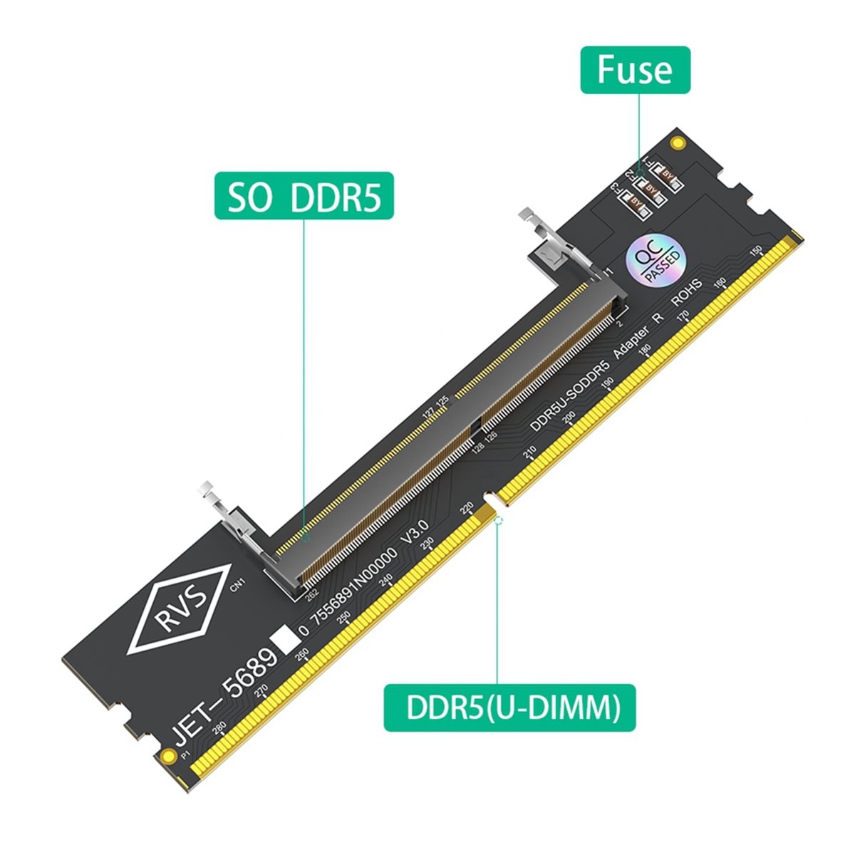DT1461~Kartu Adaptor Memori La - Ddr5 Laptop Ram ulasan dan harga